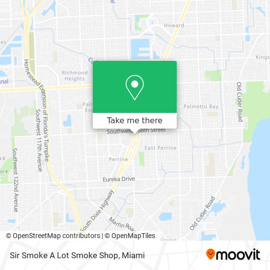 Mapa de Sir Smoke A Lot Smoke Shop