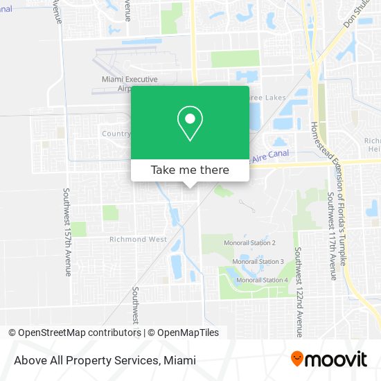 Mapa de Above All Property Services