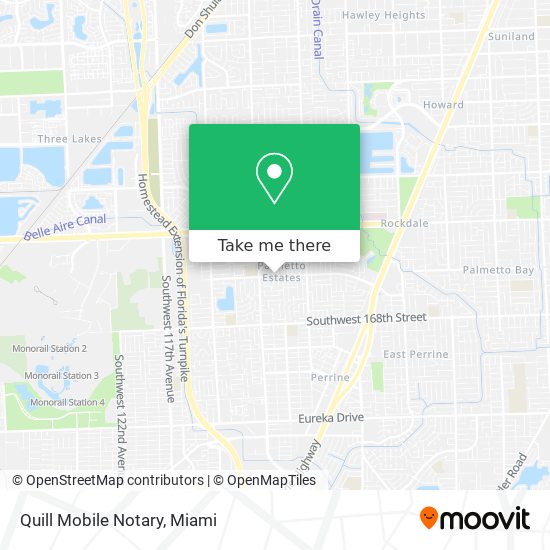Quill Mobile Notary map