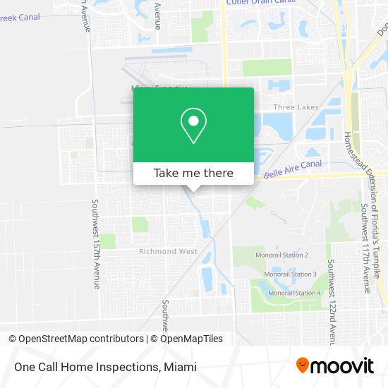 Mapa de One Call Home Inspections