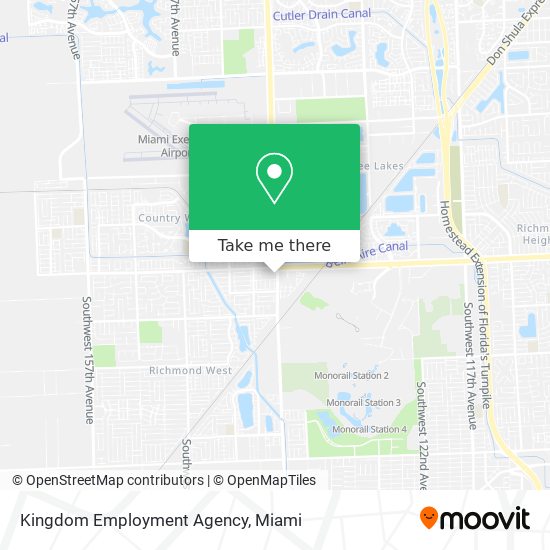 Kingdom Employment Agency map