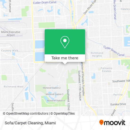 Mapa de Sofa/Carpet Cleaning