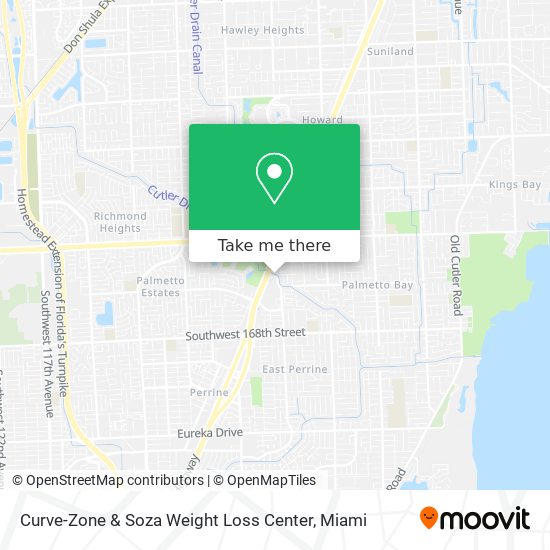 Curve-Zone & Soza Weight Loss Center map