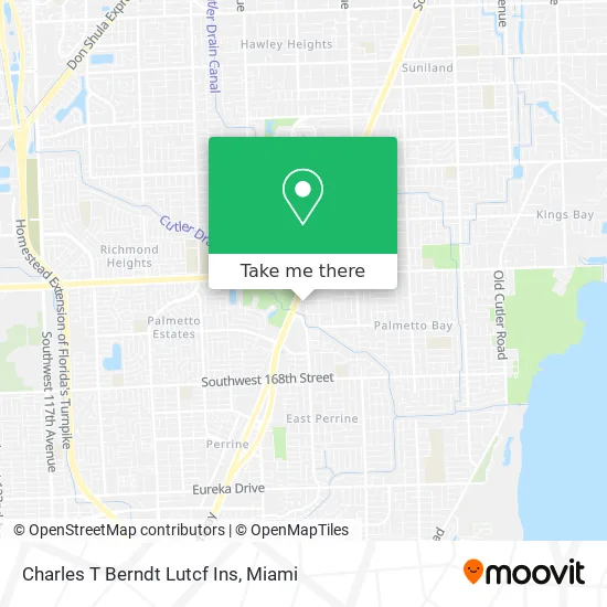 Charles T Berndt Lutcf Ins map