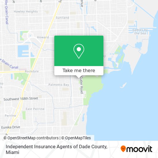 Mapa de Independent Insurance Agents of Dade County