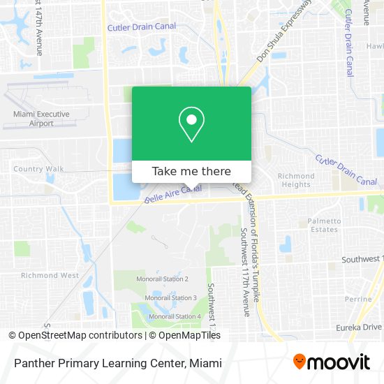 Panther Primary Learning Center map