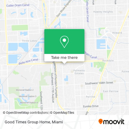 Good Times Group Home map