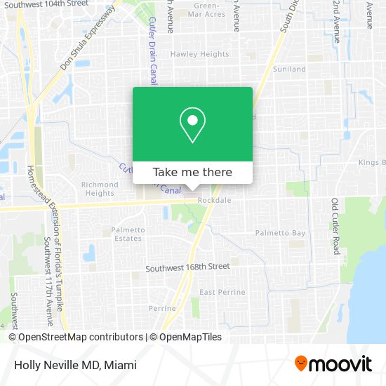 Holly Neville MD map