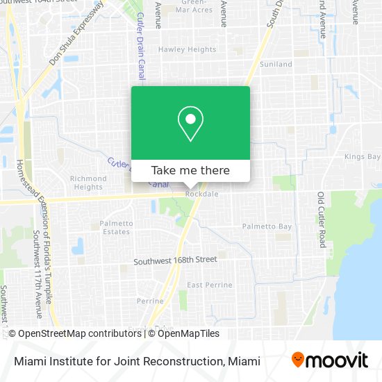 Miami Institute for Joint Reconstruction map