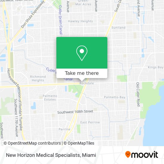 New Horizon Medical Specialists map