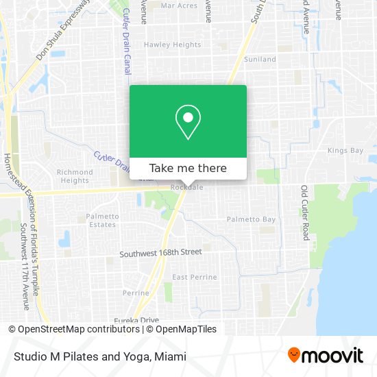 Mapa de Studio M Pilates and Yoga