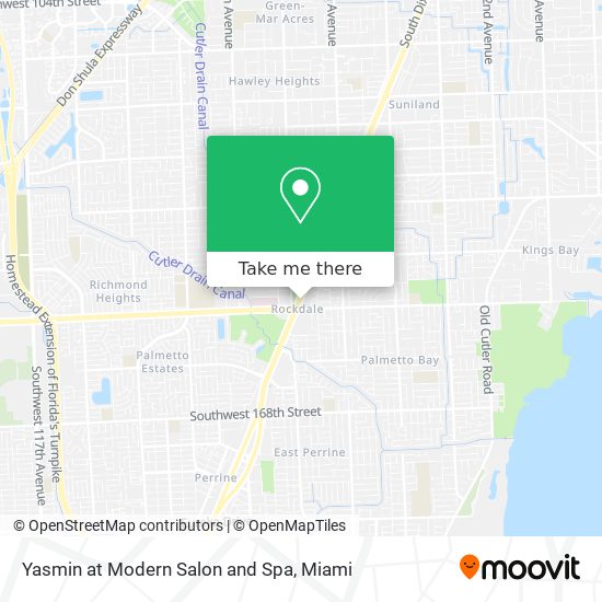 Mapa de Yasmin at Modern Salon and Spa