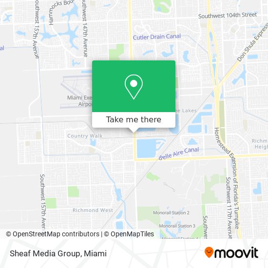 Sheaf Media Group map