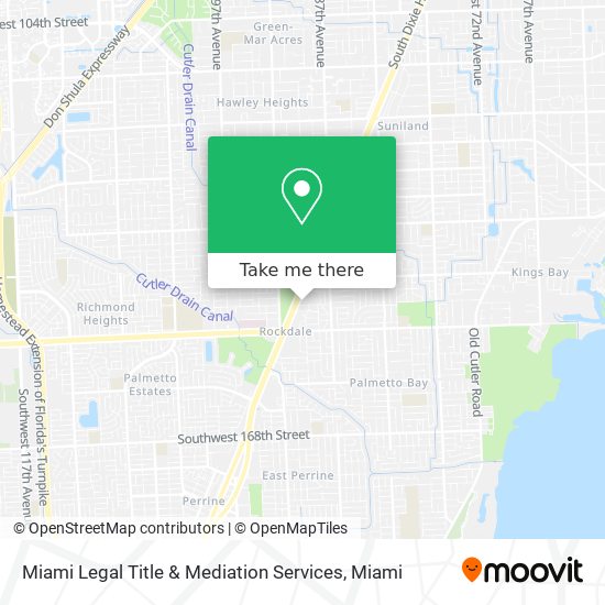 Mapa de Miami Legal Title & Mediation Services