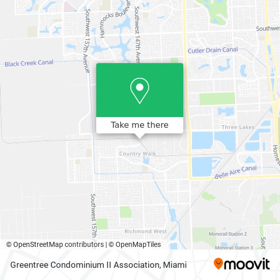 Greentree Condominium II Association map