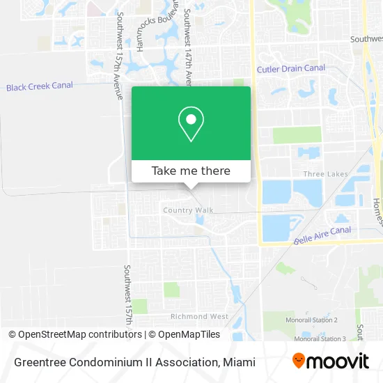 Greentree Condominium II Association map