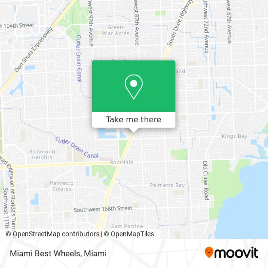 Miami Best Wheels map