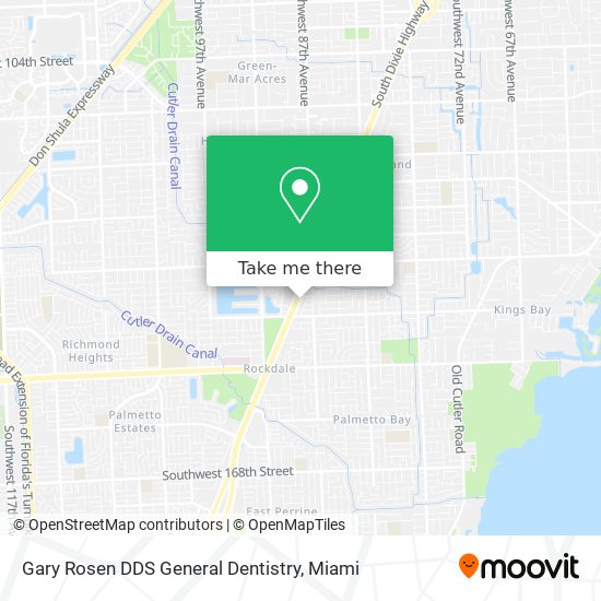 Gary Rosen DDS General Dentistry map