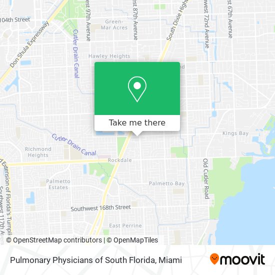 Pulmonary Physicians of South Florida map