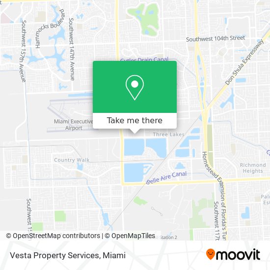 Mapa de Vesta Property Services