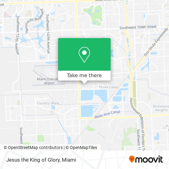 Mapa de Jesus the King of Glory