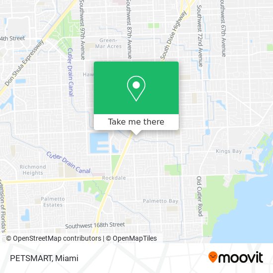 PETSMART map