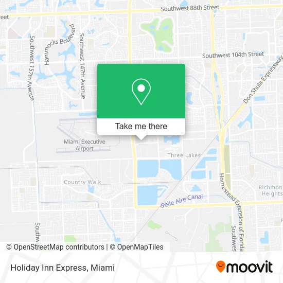 Holiday Inn Express map