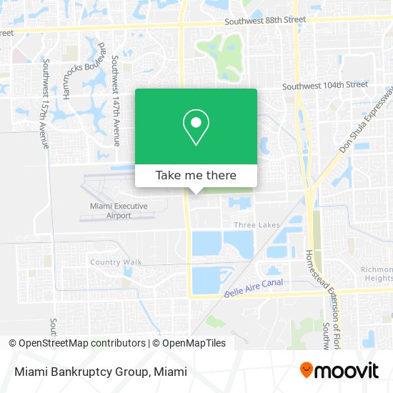 Miami Bankruptcy Group map