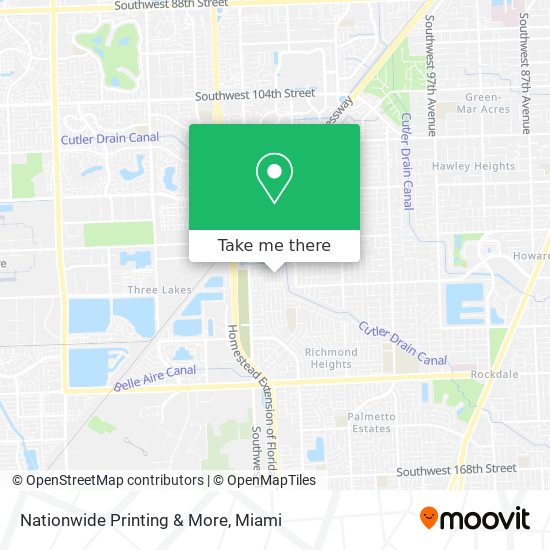 Mapa de Nationwide Printing & More