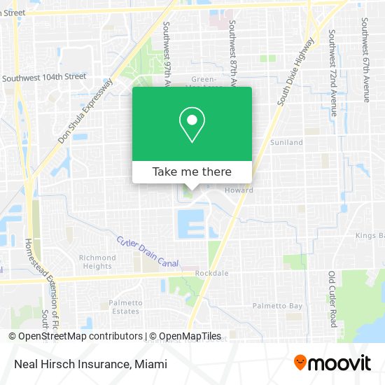 Mapa de Neal Hirsch Insurance