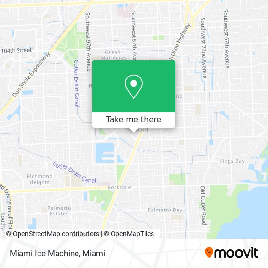 Miami Ice Machine map