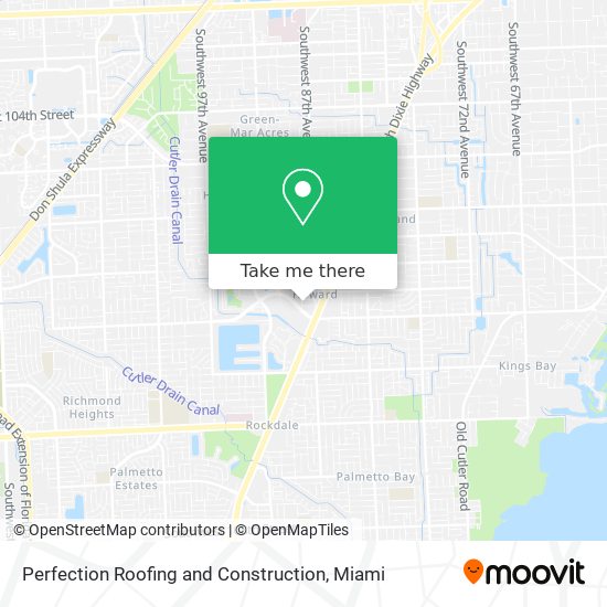 Perfection Roofing and Construction map
