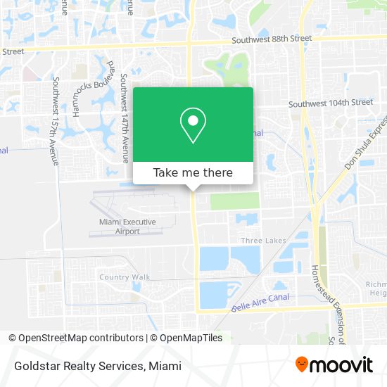 Mapa de Goldstar Realty Services