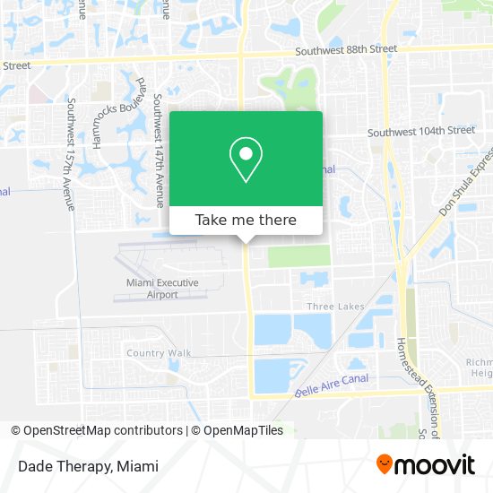 Dade Therapy map