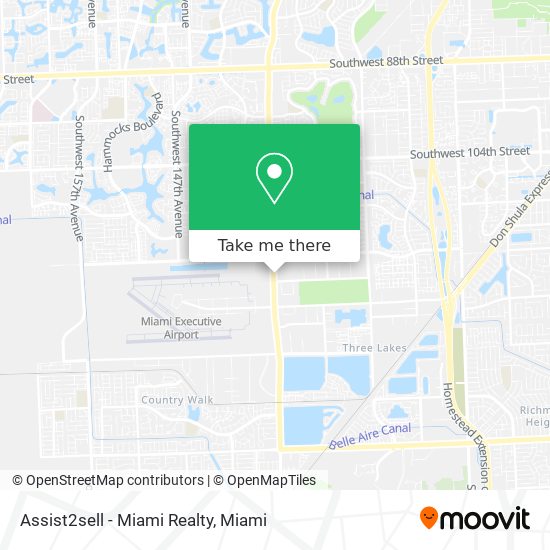 Mapa de Assist2sell - Miami Realty