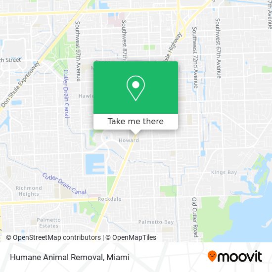 Humane Animal Removal map