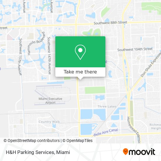 Mapa de H&H Parking Services