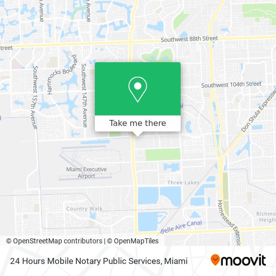 Mapa de 24 Hours Mobile Notary Public Services