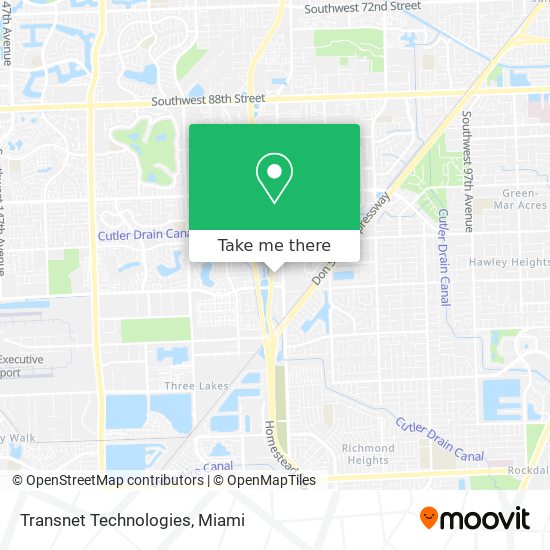 Mapa de Transnet Technologies