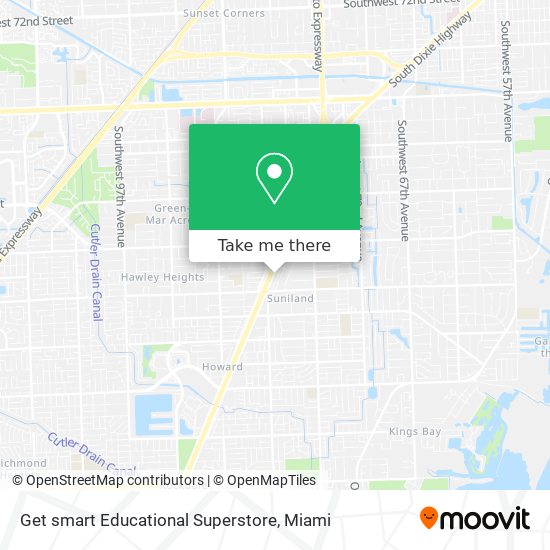 Mapa de Get smart Educational Superstore