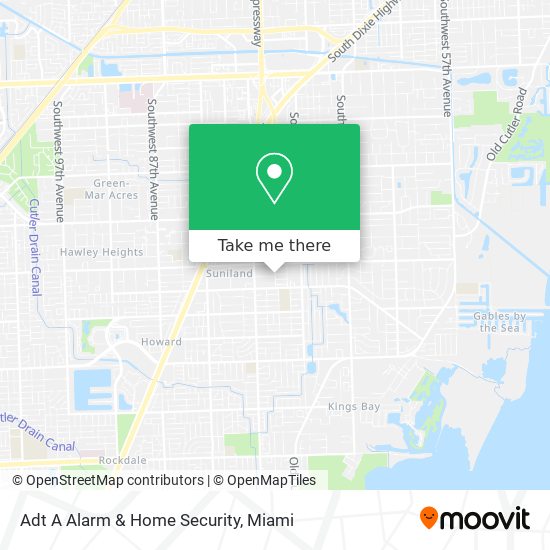 Adt A Alarm & Home Security map