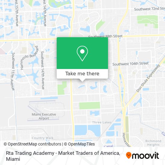 Rta Trading Academy - Market Traders of America map