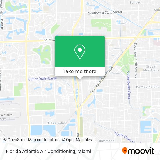 Mapa de Florida Atlantic Air Conditioning