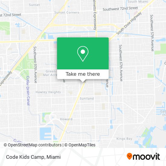 Code Kids Camp map