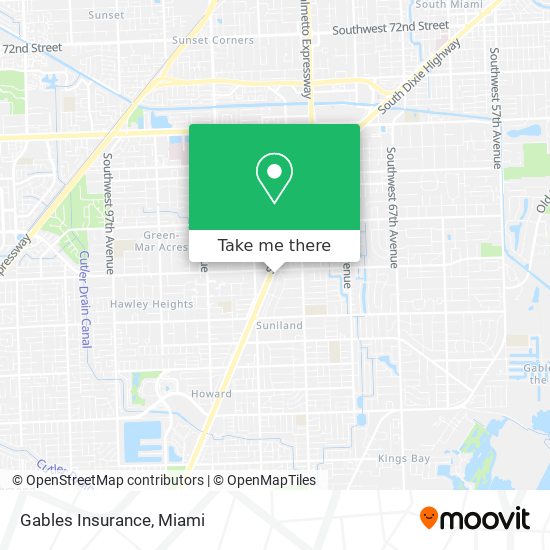 Mapa de Gables Insurance