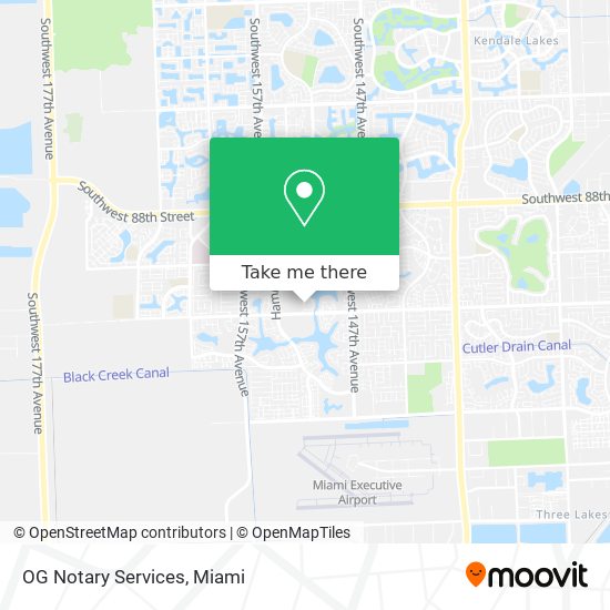 OG Notary Services map