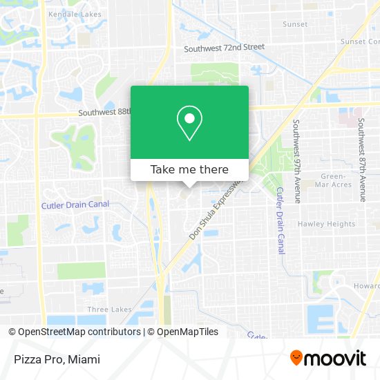 Mapa de Pizza Pro