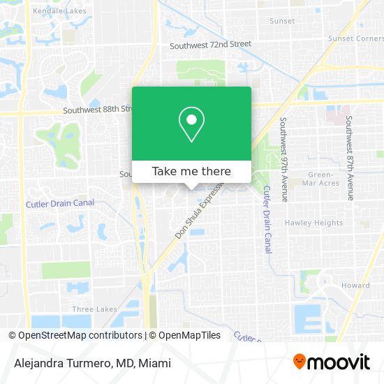 Mapa de Alejandra Turmero, MD