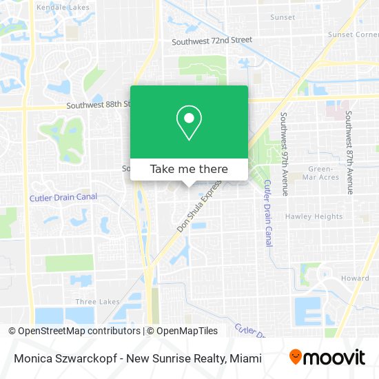 Mapa de Monica Szwarckopf - New Sunrise Realty