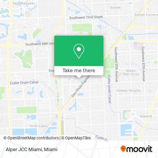 Alper JCC Miami map